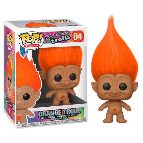 Figurine Funko Pop! N°04 - Trolls - Troll Orange